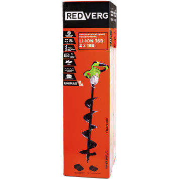 Бур аккумуляторный бесщеточный REDVERG RD-EA36BL/U (без акк, без з/у)-14
