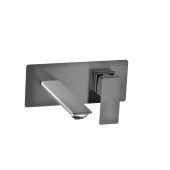 AQM6815GM Savona Смеситель для раковины, настен., на 2 отв., Комплект, металл AQM6815GM