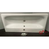 SaleAQUM-MOD80SL/1 Умывальник Cersanit Moduo Slim 80, 800х385х170 мм, с отв. под смес., с отв. перел SaleUM-MOD80SL_1_1083