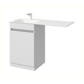 AQ FOR0105KL Forma Тумба под умывальник с корзиной слева, цвет белый FOR0105KL