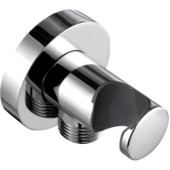 Kludi 60 547 0500 Zenta Шланговое подключение с держателем ручного душа 605470500