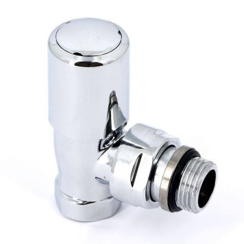 Вентиль обратный Carlo Poletti New-Smart угловой НВ 1/2 хромированный-3