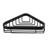 Colombo Basic Угловая металлическая полочка 20.5x12x4.5см, цвет: чёрный матовый. B2732.NM