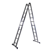 Лестница трансформер 2х10 ступеней LTR210