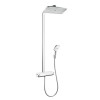 Hansgrohe Raindance Select 360 Showerpipe Душевая система, с верхним душем 36х19см, термостатический смеситель , с ручным душем, цвет: хром/белый