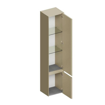 Kerama Marazzi Cubo Пенал подвесной, правый 165, цвет: лимо матовый-2