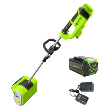 Снегоуборщик-снеголопата аккумуляторный бесщеточный Greenworks GD40SS30k5 (АКБ 5 А.ч и ЗУ)-4