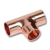 Тройник 15 ВП, медь, 5130