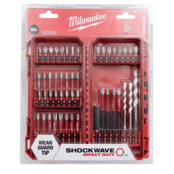 Набор бит Milwaukee Shockwave Imapct Duty (48шт)