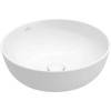 VilleroyBoch Artis Раковина 43х43х12.5см., накладная, без отв., без перелива, TitanCeram, цвет: альпийский белый. 41794301