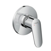 Hansgrohe Focus Смеситель для душа, встраиваемый, с маленькой розеткой, СМ, внешняя часть, цвет: хром. 31961000