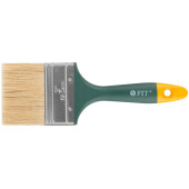 Кисть флейцевая Контур, натур.светлая щетина, пластиковая ручка  3 (75 мм)