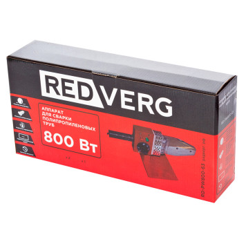 Аппарат для сварки полипропиленовых труб REDVERG RD-PW800-63-7