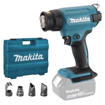 Фен строительный аккумуляторный Makita DHG181ZK-2