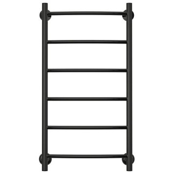 Стилье Версия-Н2 Полотенцесушитель водяной 40x80h, цвет черный 17622-8040-1