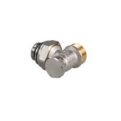 Комплектующие приборов отопления Клапан запорный Jaga угловой, 1/2х3/4 Eurocone 50900.4111/SP