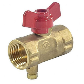 Кран д/ман лат 11б27п(м)2 G1/2 Ру16 м/м шар баб Пензапромарматура 022011111