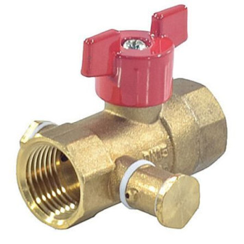 Кран шар лат спуск Ду15 Ру16 м/м баб Пензапромарматура 019011011