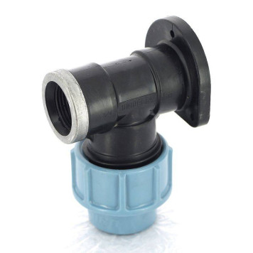Водорозетка обжим-В для труб ПНД UNIDELTA 25x3/4-1