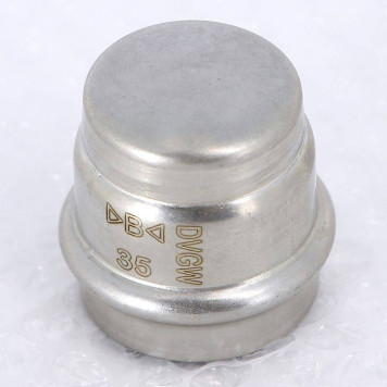 Заглушка пресс IBP 35 нерж сталь