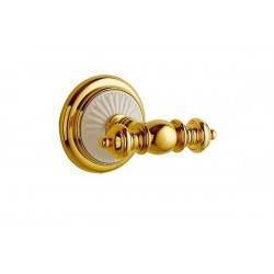 Boheme Palazzo Крючок для ванной двойной подвесной, цвет: золото 10106