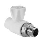 Кран шаровой для радиатора прямой 25 х 1/2 (50/10) VALFEX