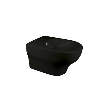 Boheme Fiore Биде подвесное 53х36 с 1 отверстием под смеситель, цвет: black 978-BIDET-B
