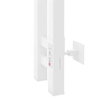 Электрический полотенцесушитель с таймером Energy Dart 1200x100, цвет белый матовый-3