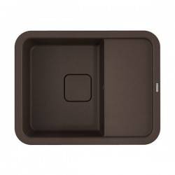 Omoikiri Tasogare 65-DC Кухонная мойка Artgranit 65x51 см, цвет: темный шоколад 4993489