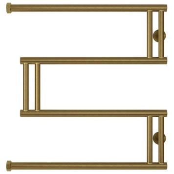 Сунержа High-Tech Полотенцесушитель водяной 60x60h, цвет: состаренная бронза 05-4050-6060-1