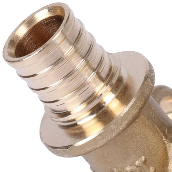 Настенный угольник STOUT с длинным нарезным патрубком 16-Rp 1/2-5