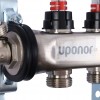 Коллектор Uponor Smart S с расходомерами стальной, выходы 2X3/4 Евроконус