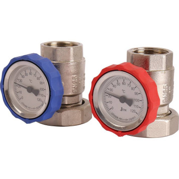 Насосная группа ROMMER RDG-0002 с термостатическим смесительным клапаном 1& (20-40С) без насоса-5