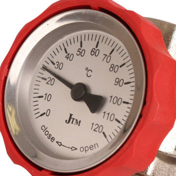 Насосная группа с термостатическим смесительным клапаном ROMMER RDG-0002 (35-60С) 1& (без насоса)-7