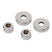 Набор подключения Royal Thermo Design 3/4 ЕК - 15 мм (хром)