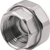 Муфта THERMOLIGHT комбинированная разъемная PP-R ВР 20х1 белый (10/180)