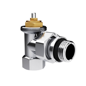 Набор термостатический угловой Royal Thermo Design 1/2М30х1,5 (Хром)-2