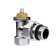 Набор термостатический угловой Royal Thermo Design 1/2М30х1,5 (Хром)