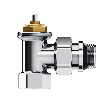 Набор термостатический угловой Royal Thermo Design 1/2М30х1,5 (Хром)-4