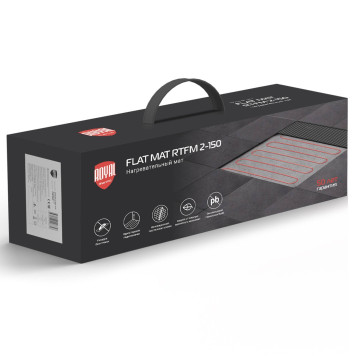 Мат нагревательный Royal Thermo Flat Mat RTFM 2-150-5 с терморегулятором RTO-16-3