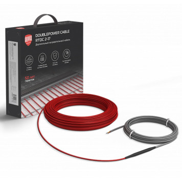 Кабель нагревательный Royal Thermo RTDC 2-17-100 с терморегулятором RTO-16-1