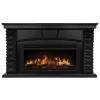Каминокомплект: Очаг Electrolux EFP/P-4220LS, портал Porto 42/40/36 камень чер. шп. венге