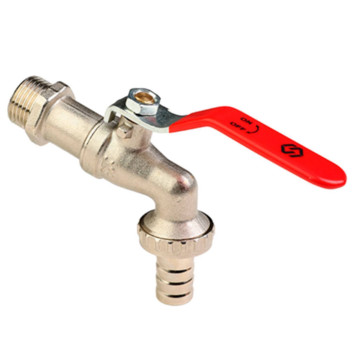 Кран шаровый латунный MVI водоразборный 3/4, рычаг