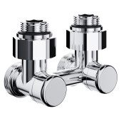 Узел нижнего подключения Royal Thermo Design угловой 1/2х3/4 EK (хром)