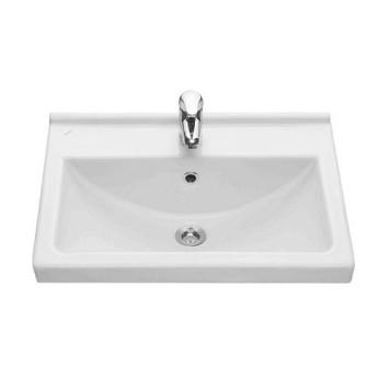 Умывальник Визит 55 2/вел 1/отв с переливом Santeri 1.3115.3.S00.11B.0