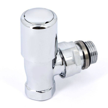 Вентиль обратный Carlo Poletti New-Smart угловой НВ 1/2 хромированный-2