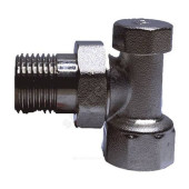 Клапан запорн д/рад Ду20 Ру16 ВР угл Пензапромарматура 00921000