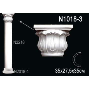 Капитель полуколонны N1018-3