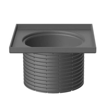 Трап Fachmann 122 x 122 мм T 310.0 SNsP сухой сифон горизонтальный выпуск 50/75/110 нержавеющая сталь-5