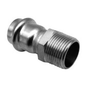 Фитинги под пресс-инструмент Пресс-фитинг из нержавеющей стали с наружной резьбой 42х1-1/4 KW.SP901004207
